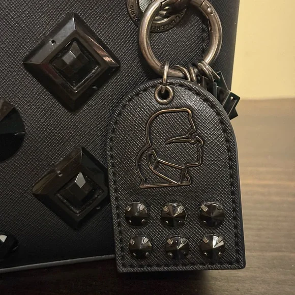 Rare Karl Lagerfeld Mini Tote - Picture 3 of 6